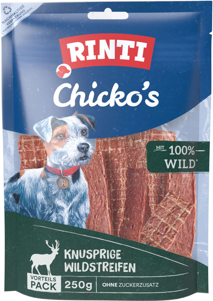 RINTI Hundeleckerlis Chicko Knusper Snack Wild